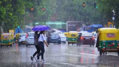 Photo of സംസ്ഥാനത്ത് ഒറ്റപ്പെട്ട ശക്തമായ മഴയ്ക്ക് സാധ്യത; 5 ജില്ലകളില്‍ യെല്ലോ അലേർട്ട്