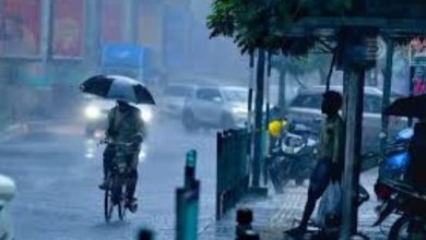 Photo of സംസ്ഥാനത്ത് വ്യാപക മഴയ്ക്ക് സാധ്യത; ഞായറാഴ്ച വരെ ഒറ്റപ്പെട്ട ഇടിമിന്നലോടുകൂടിയ മഴയ്ക്ക് സാധ്യത
