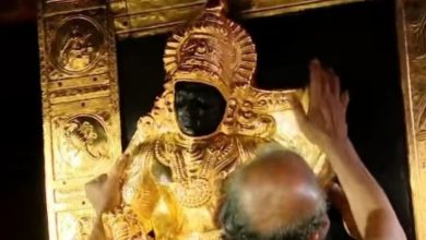 Photo of തുലാമാസ പൂജകൾക്കായി ശബരിമല നട തുറന്നു; ദ്വാരപാലക ശില്പങ്ങൾ പുനഃസ്ഥാപിച്ചു