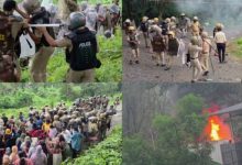 Photo of അറവു മാലിന്യ സംസ്കരണത്തിനെതിരായ പ്രതിഷേധം; താമരശ്ശേരി ഫ്രഷ് കട്ട് ഫാക്ടറിക്ക് തീയിട്ടു, എസ്.പി ഉൾപ്പെടെ നിരവധി പേർക്ക് പരിക്ക്