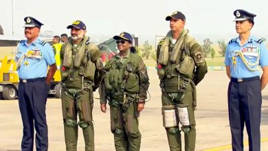 Photo of റഫാൽ യുദ്ധവിമാനത്തിൽ പരിശീലന പറക്കൽ നടത്തി രാഷ്ട്രപതി ദ്രൗപദി മുർമു