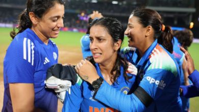 Photo of വനിതാ ലോകകപ്പിന്റെ ലീഗിൽ ഓസ്ട്രേലിയയ്ക്ക് ശക്തമായ മറുപടി നൽകി ഇന്ത്യ; സെഞ്ച്വറി നേടി ജെമീമ റോഡ്രിഗസ്