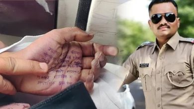Photo of ‘എസ്ഐ 4 തവണ ബലാത്സംഗം ചെയ്തു, മാസങ്ങളായി അതിക്രമം’; കൈവെള്ളയിൽ ആത്മഹത്യാക്കുറിപ്പെഴുതി വനിതാ ഡോക്ടർ ആത്മഹത്യ ചെയ്തു