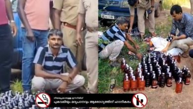 Photo of കോട്ടയത്ത് അനധികൃത മദ്യവിൽപ്പന; 102 ലിറ്റർ മദ്യം ‘സെലിബ്രേഷൻ സാബു’ വിൽനിന്നും പിടികൂടി